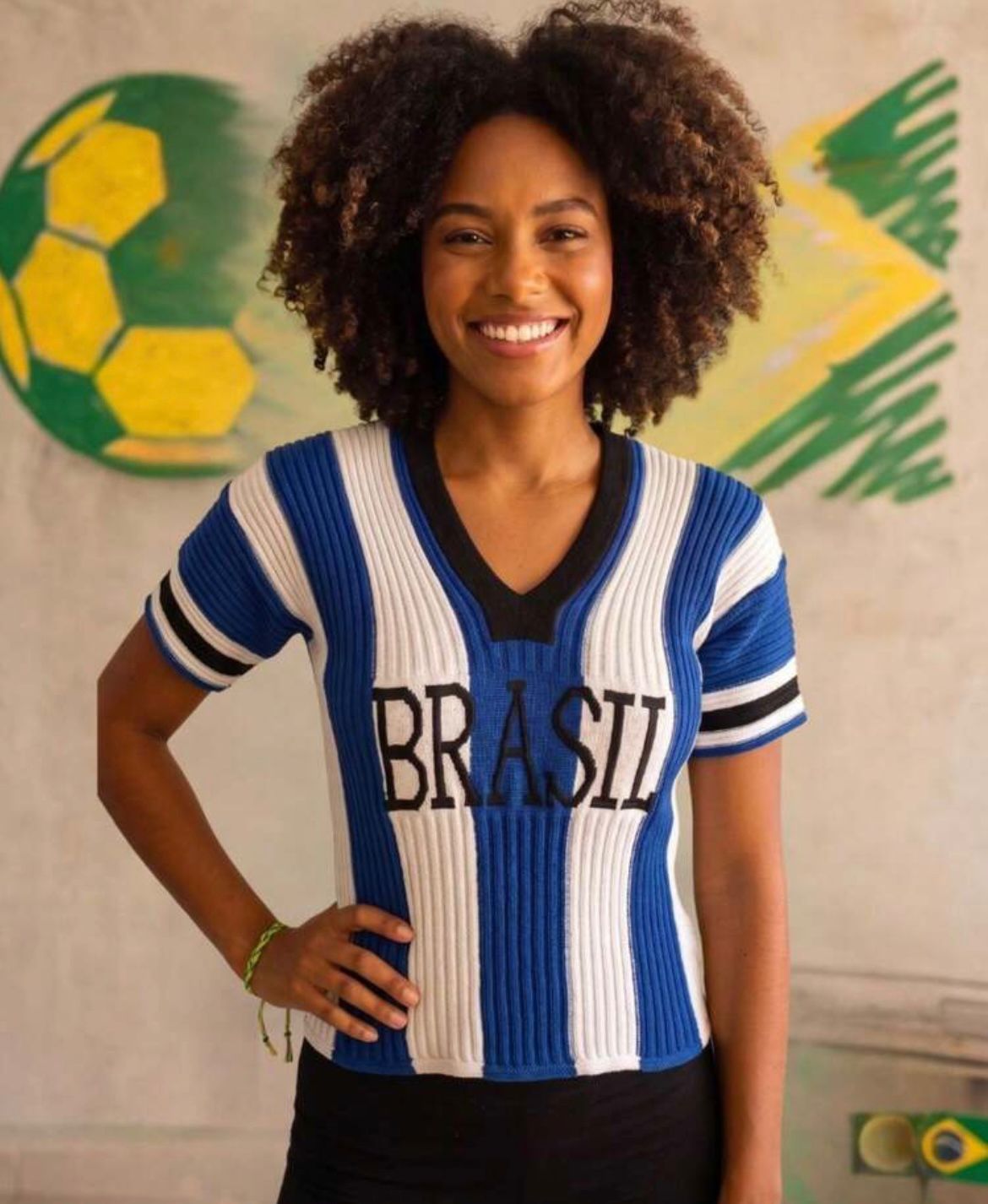 BLUSA BRASIL TRICOT